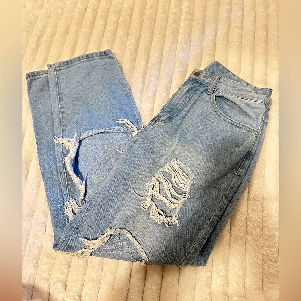 Women’s High Rise Baggy Jeans